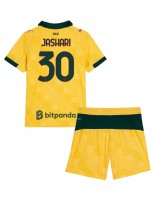 AC Milan Ardon Jashari #30 Tredjedraktsett Barn 2025-26 Korte ermer (+ bukser)